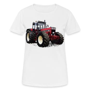 Légende rurale rouge - T-shirt respirant Femme - blanc - Devant - AI Model Female 172 dark (172cm)