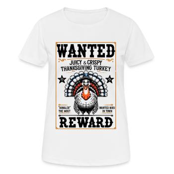 Affiche illustrée de rembobinage de l’ouest de la Turquie - T-shirt respirant Femme - blanc - Devant - AI Model Female 172 dark (172cm)