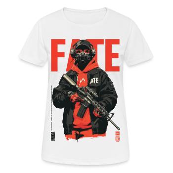 Homme tactique - T-shirt respirant Femme - blanc - Devant - AI Model Female 172 dark (172cm)