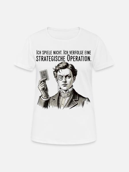 Strategic Operation - Women's Breathable T-Shirt - white