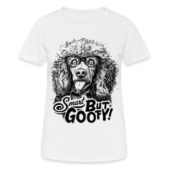 Smart but Goofy - Women's Breathable T-Shirt - white - Front - AI Model Female 172 dark (172cm)