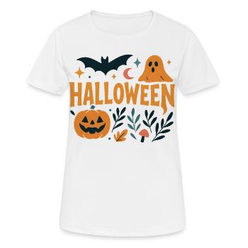 Halloween classique - T-shirt respirant Femme - blanc - Devant - AI Model Female 172 dark (172cm)