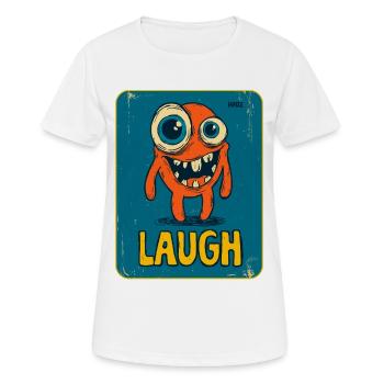 Whimsical Monster  - Women's Breathable T-Shirt - white - Front - AI Model Female 172 dark (172cm)
