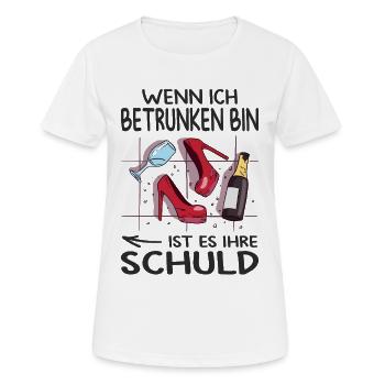 Beste Freundin Geschenk Partnerlook Mädelsabend - Frauen T-Shirt atmungsaktiv - Weiß - Vorne - AI Model Female 172 dark (172cm)
