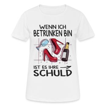 Beste Freundin Geschenk Partnerlook Mädelsabend - Frauen T-Shirt atmungsaktiv - Weiß - Vorne - AI Model Female 172 dark (172cm)