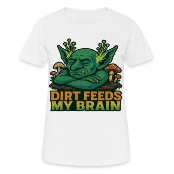 Goblincore Astronomy Goblins - Frauen T-Shirt atmungsaktiv - Weiß - Vorne - AI Model Female 172 dark (172cm)