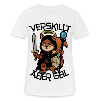Role Play Squirrels of Many Classes - Women's Breathable T-Shirt - white - Front - AI Model Female 172 dark (172cm)
