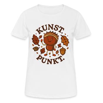 Chestnut Art - Women's Breathable T-Shirt - white - Front - AI Model Female 172 dark (172cm)