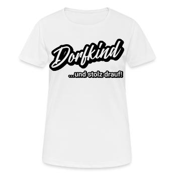 Village Kid Pride du Village Chemise - T-shirt respirant Femme - blanc - Devant - AI Model Female 172 dark (172cm)