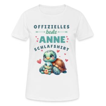 Best Anne - Sea Turtle Mother & Baby - Women's Breathable T-Shirt - white - Front - AI Model Female 172 dark (172cm)