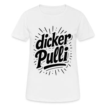 Pull épais - T-shirt respirant Femme - blanc - Devant - AI Model Female 172 dark (172cm)