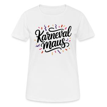 Carnival Mouse Confetti Costume Carnival - Women's Breathable T-Shirt - white - Front - AI Model Female 172 dark (172cm)