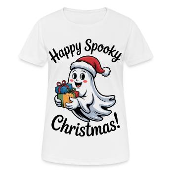 Christmas spirit with gifts - Women's Breathable T-Shirt - white - Front - AI Model Female 172 dark (172cm)