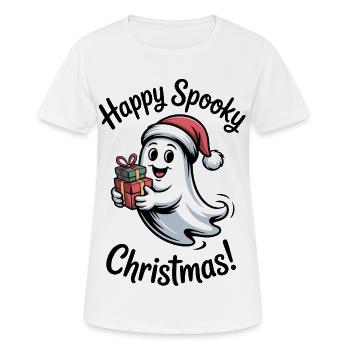 Christmas spirit with gifts - Women's Breathable T-Shirt - white - Front - AI Model Female 172 dark (172cm)