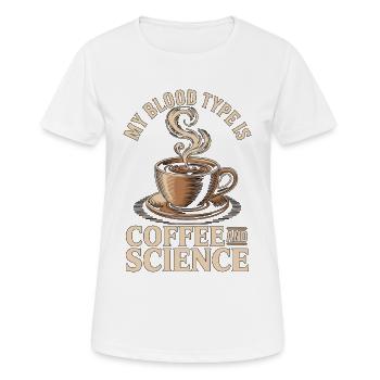 Lab Technician My Blood Type Is Lab Phlebotomist - Women's Breathable T-Shirt - white - Front - AI Model Female 172 dark (172cm)