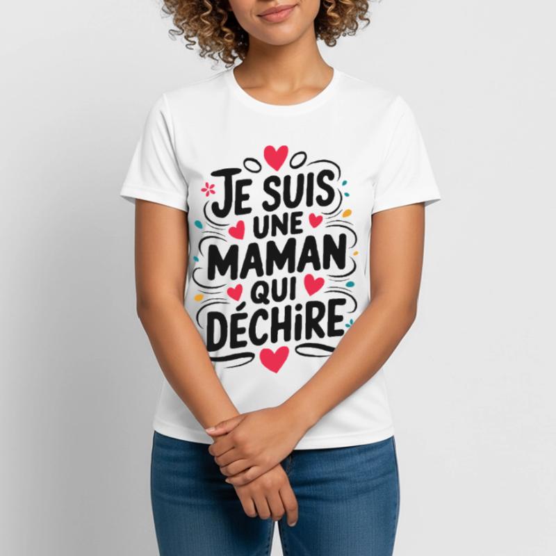 Ich bin eine Killer-Mutter Frauen T-Shirt atmungsaktiv