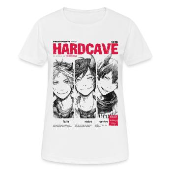 Hardcore Trio Porträt - Frauen T-Shirt atmungsaktiv - Weiß - Vorne - AI Model Female 172 dark (172cm)