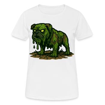 Sludge Mutant Mutt - Frauen T-Shirt atmungsaktiv - Weiß - Vorne - AI Model Female 172 dark (172cm)