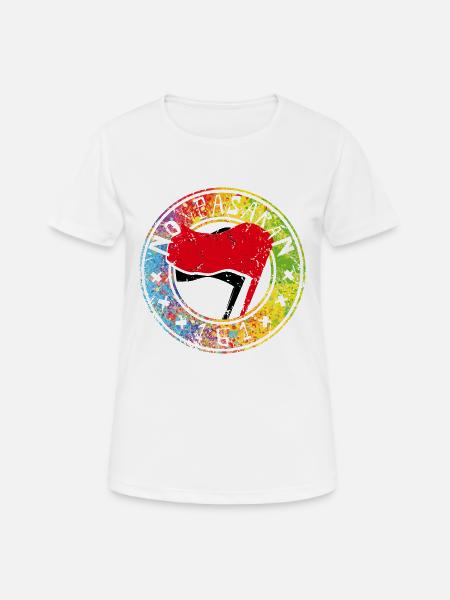 no pasaran 161 - Frauen T-Shirt atmungsaktiv - Weiß