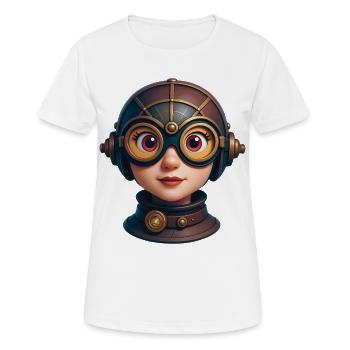 SCI GIRL - baby & kids - T-shirt respirant Femme - blanc - Devant - AI Model Female 172 dark (172cm)