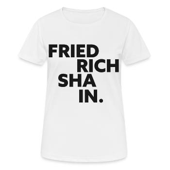 Collection Giudan Berlin : Friedrichshain - T-shirt respirant Femme - blanc - Devant - AI Model Female 172 dark (172cm)