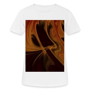 Désert - T-shirt respirant Femme - blanc - Devant - AI Model Female 172 dark (172cm)