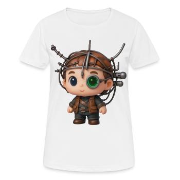 SCI BOY - baby & kids - T-shirt respirant Femme - blanc - Devant - AI Model Female 172 dark (172cm)