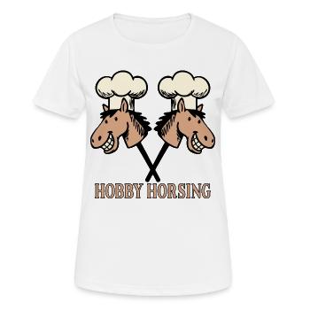 Hobby de cuisine amusant - T-shirt respirant Femme - blanc - Devant - AI Model Female 172 dark (172cm)