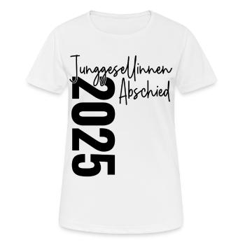 Hen party 2026 signatures guests - Women's Breathable T-Shirt - white - Front - AI Model Female 172 dark (172cm)