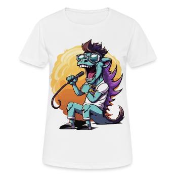 Sun Stage Kite with Micro - Women's Breathable T-Shirt - white - Front - AI Model Female 172 dark (172cm)