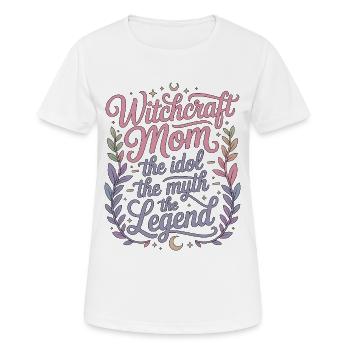 Witchcraft Mom The Idol The Myth Tarot Reading - Women's Breathable T-Shirt - white - Front - AI Model Female 172 dark (172cm)