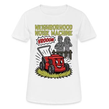 Bruit de quartier - T-shirt respirant Femme - blanc - Devant - AI Model Female 172 dark (172cm)