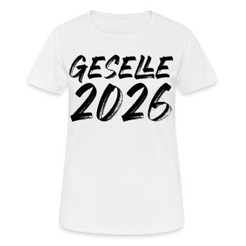 Journeyman 2026 - Women's Breathable T-Shirt - white - Front - AI Model Female 172 dark (172cm)