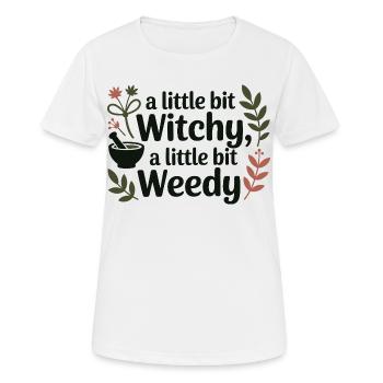 Kräuterkundige Hexen-Kraut-Professionelle Klinik - Frauen T-Shirt atmungsaktiv - Weiß - Vorne - AI Model Female 172 dark (172cm)
