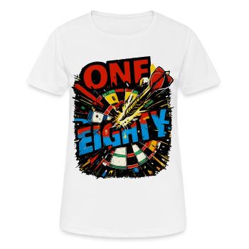 Dart One Eighty - Women's Breathable T-Shirt - white - Front - AI Model Female 172 dark (172cm)