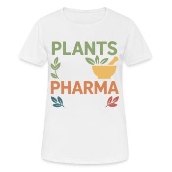 Spécialiste botanique clinique certifié en vêtements - T-shirt respirant Femme - blanc - Devant - AI Model Female 172 dark (172cm)