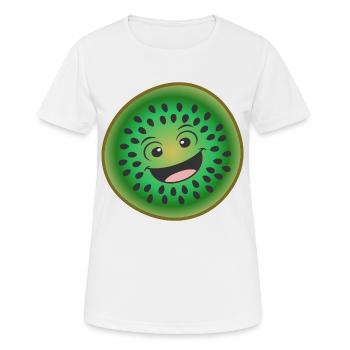 Kiwi Costumes - T-shirt respirant Femme - blanc - Devant - AI Model Female 172 dark (172cm)