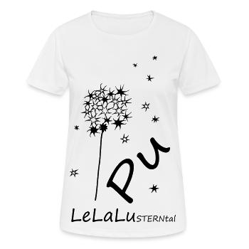 LeLaLuSterntal Pu - L'original de heavenlygoods - T-shirt respirant Femme - blanc - Devant - AI Model Female 172 dark (172cm)