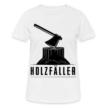 lumberjack - Women's Breathable T-Shirt - white - Front - AI Model Female 172 dark (172cm)