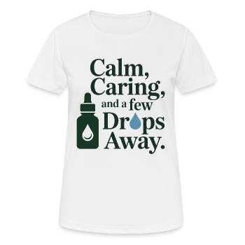 Homöopathie Ruhe Fürsorgliche Verluste Professioneller - Frauen T-Shirt atmungsaktiv - Weiß - Vorne - AI Model Female 172 dark (172cm)