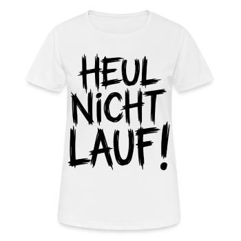 Ne pleure pas. Cours ! - T-shirt respirant Femme - blanc - Devant - AI Model Female 172 dark (172cm)