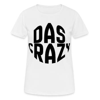 C’est dingue! - T-shirt respirant Femme - blanc - Devant - AI Model Female 172 dark (172cm)