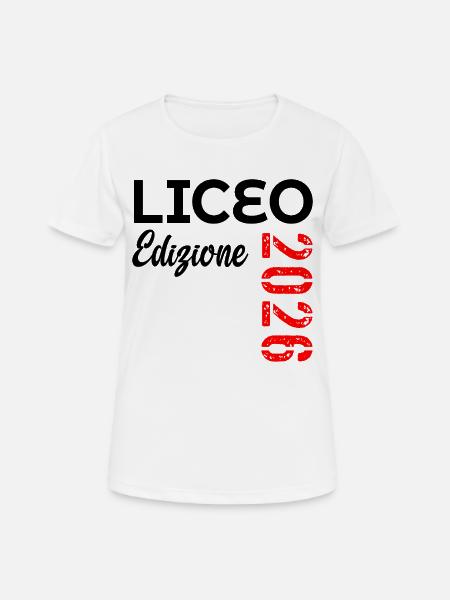 Italien – Ausgabe der Oberstufe 2026 - Frauen T-Shirt atmungsaktiv - Weiß