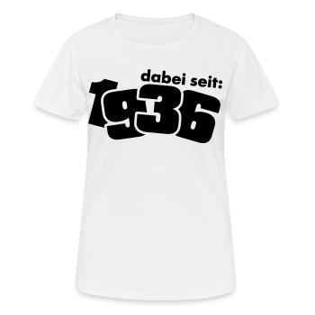 Joined in 1936 - Women's Breathable T-Shirt - white - Front - AI Model Female 172 dark (172cm)