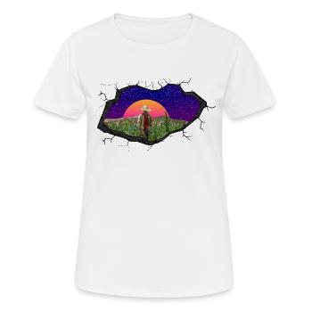 Weed Farmer - Women's Breathable T-Shirt - white - Front - AI Model Female 172 dark (172cm)