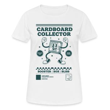 Boîte de collectionneur en carton Boîte d’extension Bliss Déballe Joie - T-shirt respirant Femme - blanc - Devant - AI Model Female 172 dark (172cm)