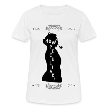 How Peculiar Miss Peregrine! - T-shirt respirant Femme - blanc - Devant - AI Model Female 172 dark (172cm)