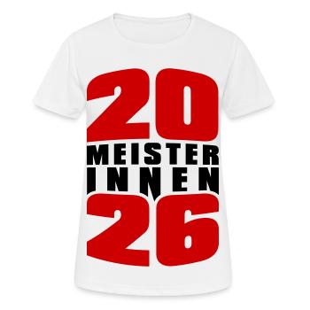 Champion 2026 Champion - Women's Breathable T-Shirt - white - Front - AI Model Female 172 dark (172cm)