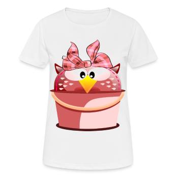 JOURNÉE DE NETTOYAGE DES OISEAUX DE NUIT - T-shirt respirant Femme - blanc - Devant - AI Model Female 172 dark (172cm)