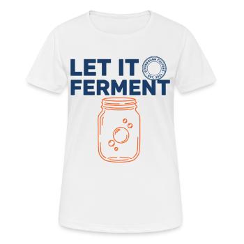 Sourdough Bread Baking Baker Sourdough Starter Jar - Frauen T-Shirt atmungsaktiv - Weiß - Vorne - AI Model Female 172 dark (172cm)